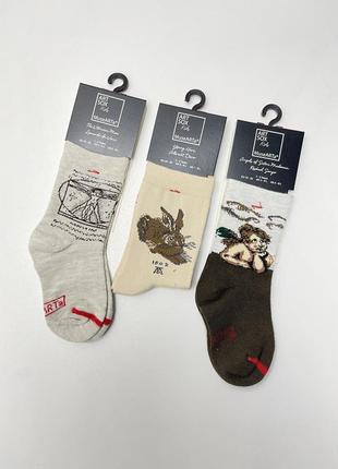 Комплект из трех пар детских носков от musearta
