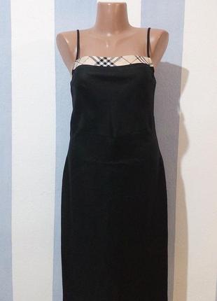 Сукня сарафан з еластичного льону стан нової