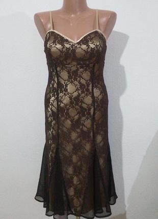 Гіпюрова сукня в білизняному стилі laura scott