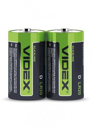 Videx Батарейка лужна LR20/D (288 шт/ящ)