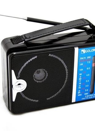 Радіоприймач від мережі або батарейок, радіо FM/AM Golon RX-A06AC