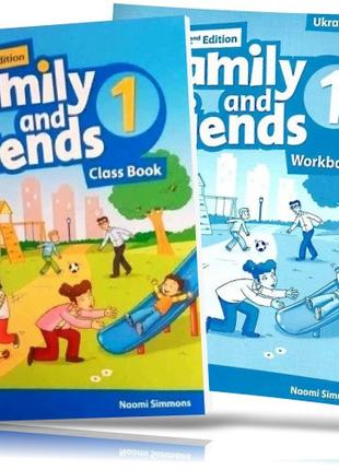 Family and Friends 2nd Edition 1 Class Book + Workbook (комплект)