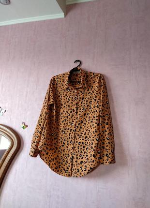 Леопардовая блузка турция.