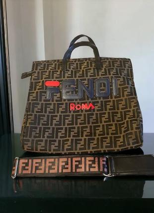 Сумка fendi з плечовим ременем