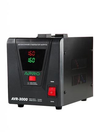 Стабилизатор напряжения релейный AVR-3000, 2400Вт APRO