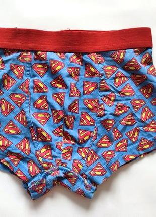 Superman детские трусики шорты боксеры хлопковые каттоновые су...