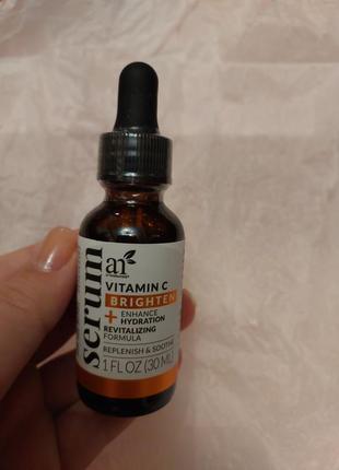 Сироватка з вітаміном, vitamin з brightening serum artnaturals...