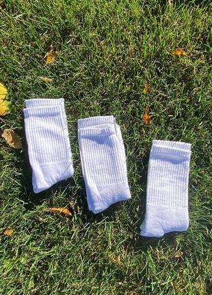 Теплые носки однотонные &lt;unk&gt; высокие носки без логотипа