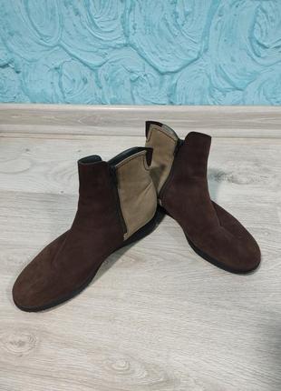 Осінні замшеві черевики peter kaiser