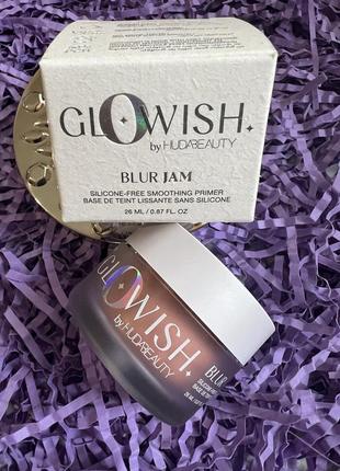 Разглаживающий праймер huda beauty glowish blur jam без силикона