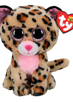 Дитяча іграшка м’яконабивна TY Beanie Boos 36490 Леопард "LIVV...