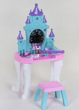 Дитячий Туалетний Столик зі Стільчиком Трюмо для Дівчата Рожев...