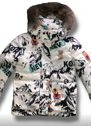 Куртка дитяча зима teddy від 5 до 12 років 3 кольори