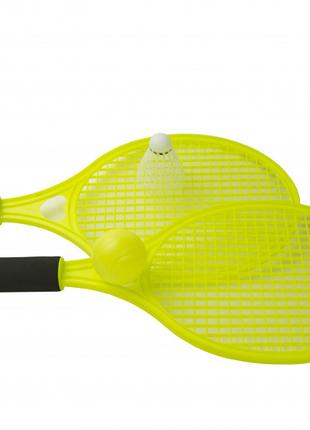 Детские ракетки для тенниса или бадминтона M 5675 с мячиком и ...