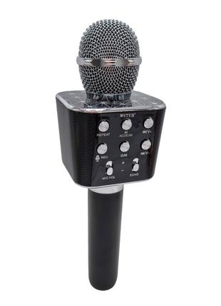 Караоке микрофон WSTER WS-1688(Black) Bluetooth, черный