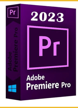 Adobe Premier Pro 2023 | На все життя | Для Windows або Mac