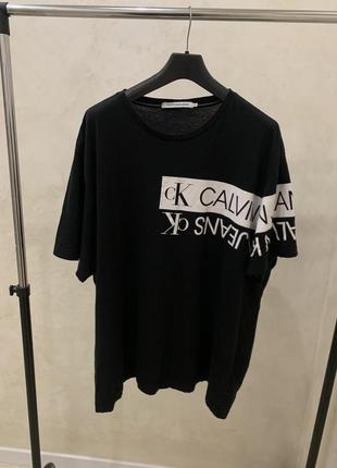 Calvin klein футболка оригінал чорна велика