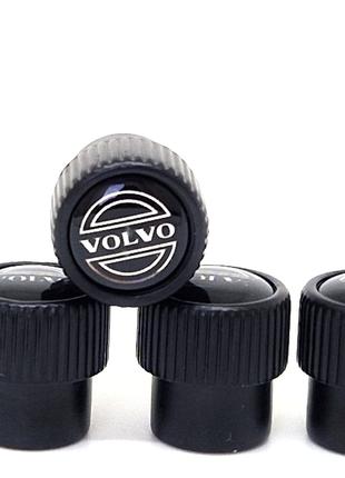 Колпачки на ниппеля с логотипом Volvo