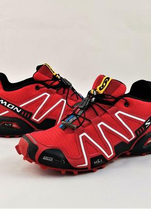 Кросівки salomon speedcross 3 червоні чоловічі саломон (розмір...