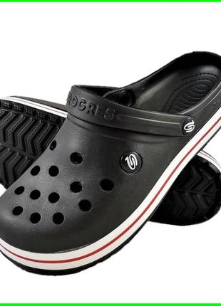 Капці crocs чорні крокси шльопанці сланці жіночі (розміри: 36,...