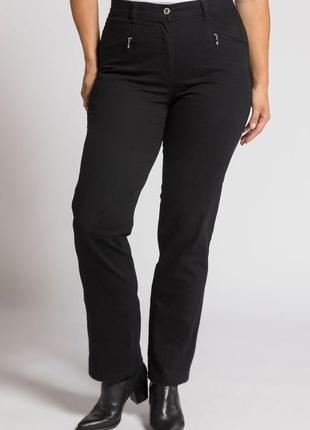 Черные брюки/джинсы большого размера
