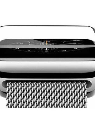 COTEetCI 4D Black-Rim Full Viscosity Glass for Apple Watch 3/2...