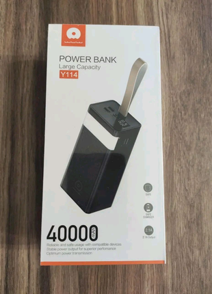 Повербанк 40000 mAh Power Bank WUW Y114 Black