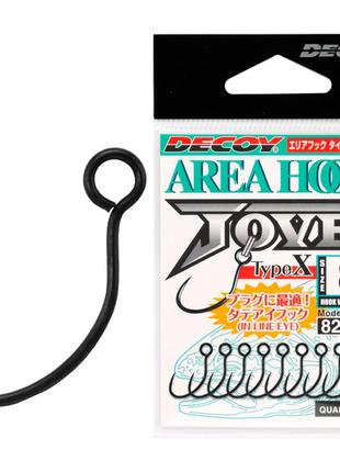 Гачок Decoy AH-10 Area Hook Type X Jove 08, 10 шт/пач