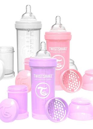Набор для кормления новорожденных Twistshake Value Pack Pink и...