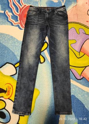Фирменные, стильные джинсы для мальчика 13-14 лет-blue ridge