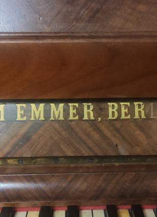 Піаніно Wilhelm Emmer, Berlin