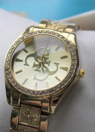 Наручные женские часы guess gold