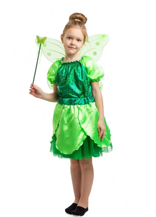 🧚  карнавальний костюм феї Дінь-дінь на дівчинку 110-134 см Bi...