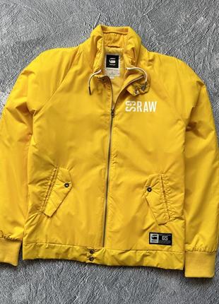 Очень крутая, оригинальная куртка g-star raw crocket yellow