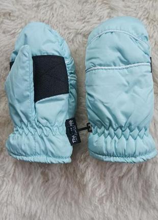 Зимние теплые рукавицы варежки alive для девочки 5 лет