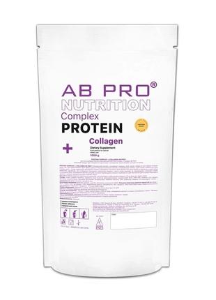 Протеин AB Pro Protein Complex + Collagen, 1 кг Вишня-смородина