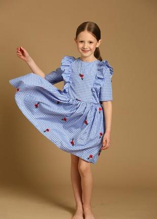 Детское платье на лето анюта размер 104,110,116,122,128
