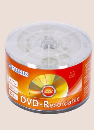 Диск DVD-R Alerus 4,7 Gb 120 хв