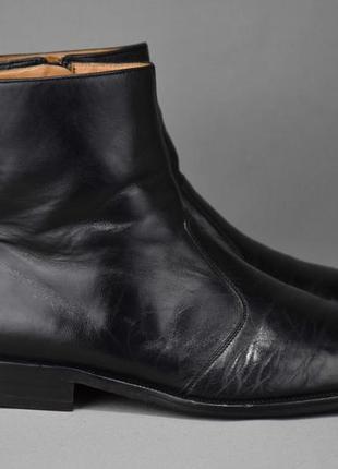 Magnanni leather zip ботинки мужские кожаные. оригинал. 40.5-4...