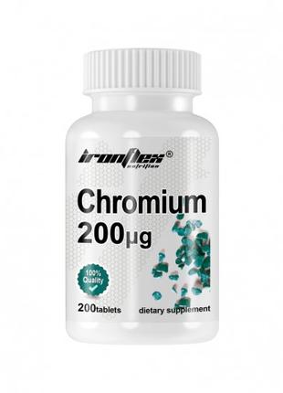 Витамины и минералы IronFlex Chromium 200, 200 таблеток