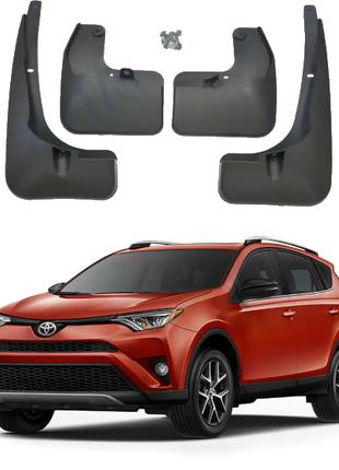 Брызговики для авто комплект 4 шт Toyota Rav4 2015-2019 ( Пере...