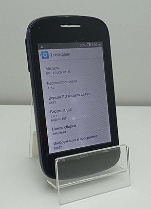 Мобильный телефон смартфон Б/У Alcatel POP C1 4015D