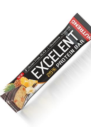 Батончик Nutrend Excelent Protein Bar, 85 грамм Ваниль и анана...