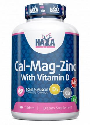 Витамины и минералы Haya Labs Calcium Magnesium and Zinc with ...