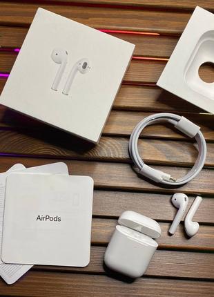 Навушники Apple AirPods 2 iOS 17 без помилки АірПодс з ГАРАНТІЄЮ
