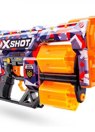 Скорострельный бластер X-Shot Skins Dread Malice Детское оружие
