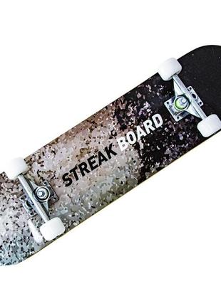 Скейт городской с рисунком streakboard для взрослых скейтборд ...