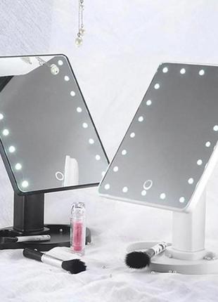 Зеркало для макияжа magic makeup mirror с led-подсветкой