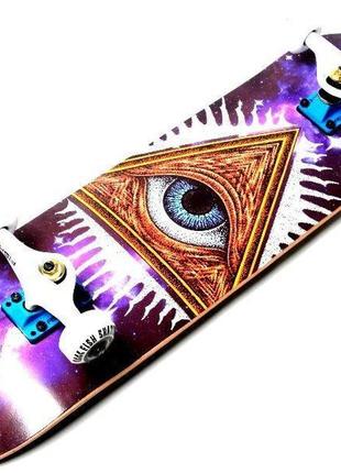 Скейт деревянный от fish skateboard eye,детский скейтборд,креп...