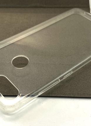 Чехол на Xiaomi Mi8 Lite накладка бампер SMTT прозрачный силик...